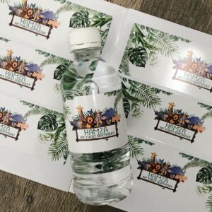 Water Bottle Labels